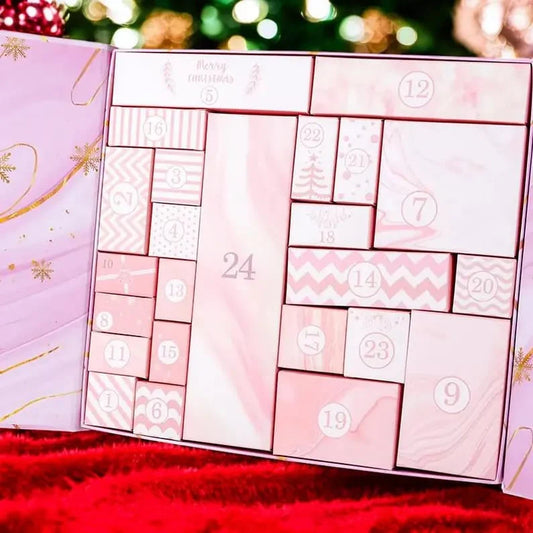 💝Das beste Geschenk💝24 Tage voller Überraschungen – Adventskalender aus rosa Marmor 2025