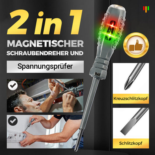 🔥🔥Sonderverkauf 50% Rabatt🔥2-in-1 Magnetischer Schraubendreher und Spannungsprüfer
