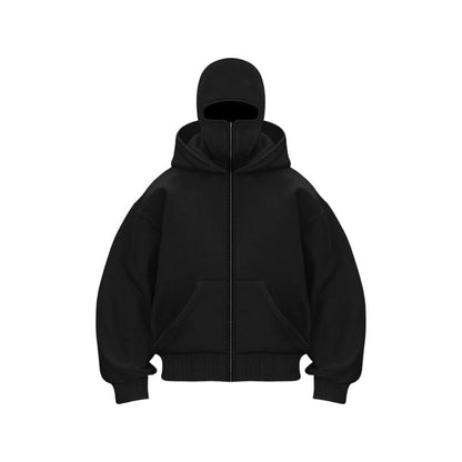 🔥LETZTER TAG VERKAUF 50% RABATT🔥 Ninja Zip-Up Hoodie für Herren & Damen – Rundumschutz