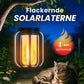 ✨ LETZTER TAG VERKAUF 50% RABATT ✨Upgraded flackernde Flamme Solar Laterne im Freien wasserdichtes Licht