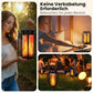 ✨ LETZTER TAG VERKAUF 50% RABATT ✨Upgraded flackernde Flamme Solar Laterne im Freien wasserdichtes Licht