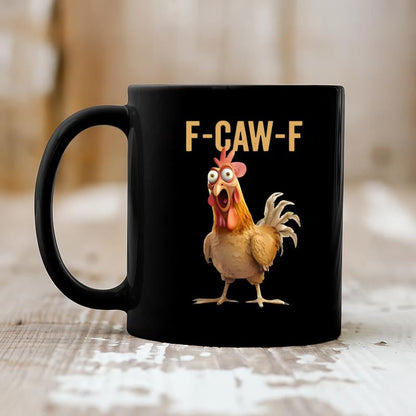 🔥 LETZTER TAG VERKAUF 50% RABATT 🔥 F-Caw-F Lustige Hühner Tasse
