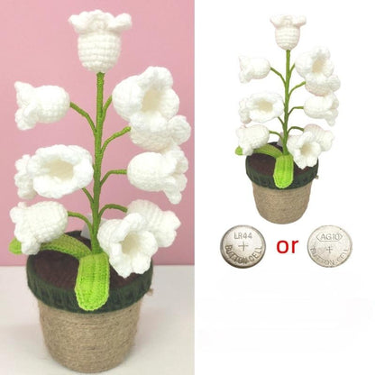 ✨LETZTER TAG VERKAUF 50% RABATT✨Lily Glow Crochet Lamp