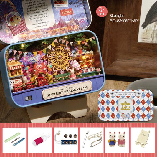 🎅Frühweihnachtsangebote – 50 % RABATT🎁Box Theater Puppenhaus-Bausatz zum Selberbauen